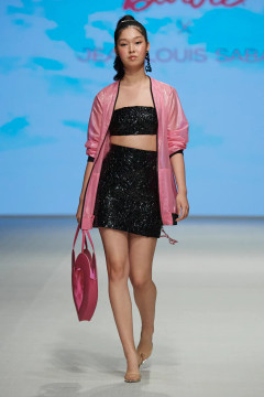 Embroidered Crop Top and Skirt with Jacket Embroidered Crop Top and Skirt with Jacket