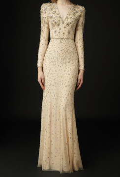Celeste Long Sleeved Gown Celeste Long Sleeved Gown