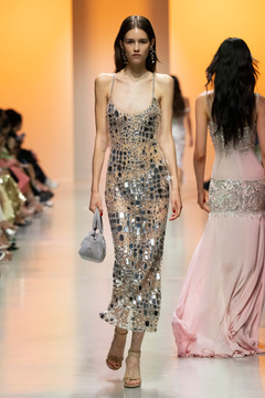 Fully Beaded Tulle Dress Fully Beaded Tulle Dress