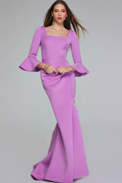 Long Bell-Sleeve Gown Long Bell-Sleeve Gown