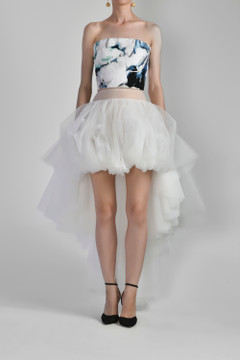 Cropped Top with Skirt Cropped Top with Skirt