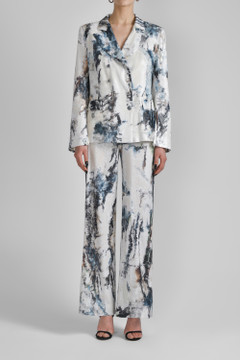 Sequin Muslin Jacket with Pants Sequin Muslin Jacket with Pants