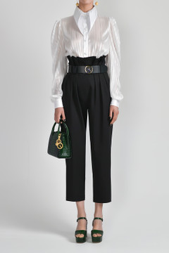Silk Muslin Shirt with Double Crepe Pants Silk Muslin Shirt with Double Crepe Pants
