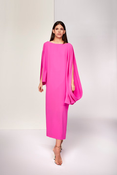 Fonte Pink Midi Dress Fonte Pink Midi Dress