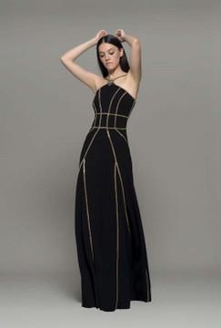 Alserio Halter Neck Gown