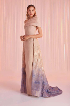 One Shoulder Gown One Shoulder Gown