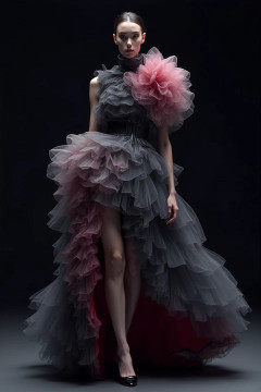 Fully-Ruffled Gown Fully-Ruffled Gown