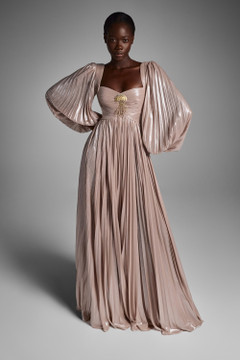 Lurex Chiffon Gown Lurex Chiffon Gown