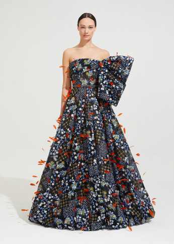 Ascella Strapless Gown