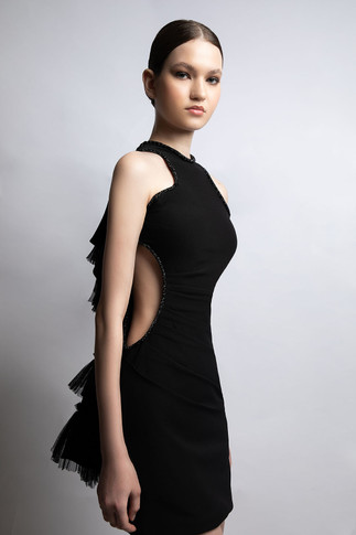 Sleeveless Mini-Dress