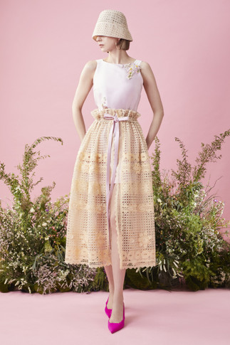Zaria Blouse with Danica Skirt