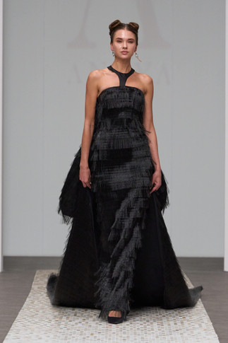 Dahlia Jacquard Gown