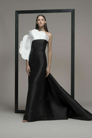 Columnea Strapless  Gown