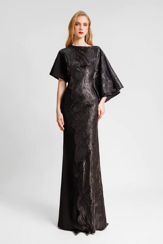 Asymmetric Neckline Dress