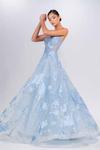 Kyanite Gown