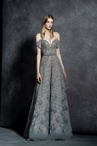 Aster Off The Shoulder Gown