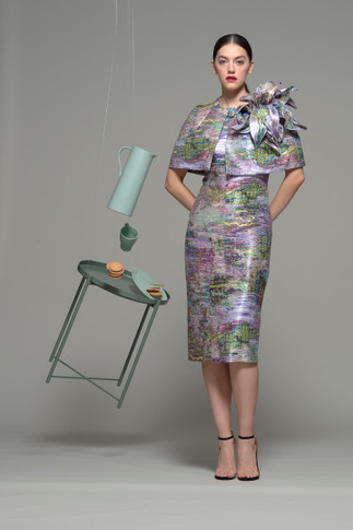 2-Piece Multi Cocktail Dress