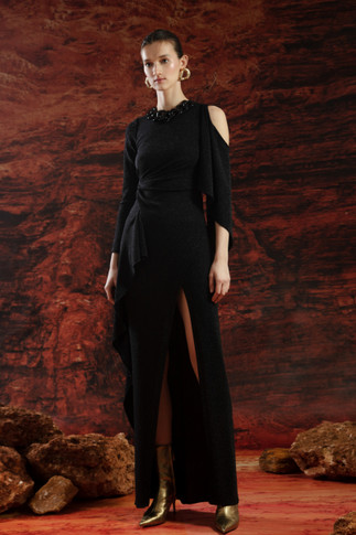 Black Fitted Gown