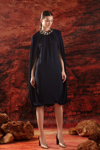 Black Bubble Cocktail Dress