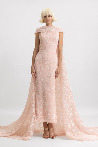 Reversed Collar Dress
