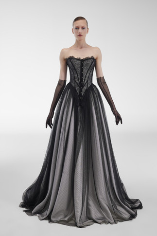 Lace-Corset Gown