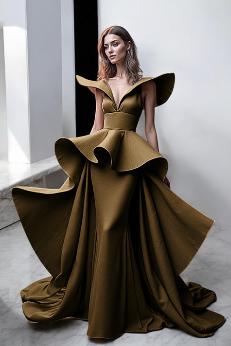 Flowy Flare Gown