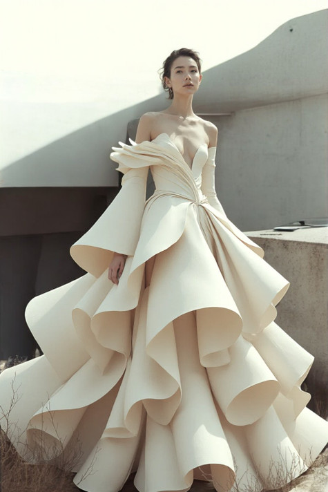 Laila Sculpt Gown