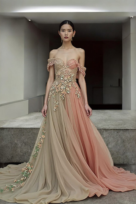 Off Shoulder Emeri Gown
