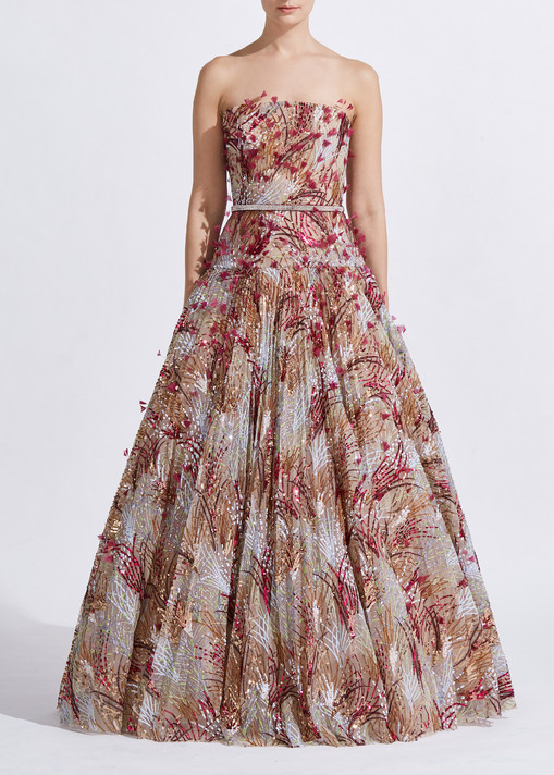 Lexi Strapless Gown
