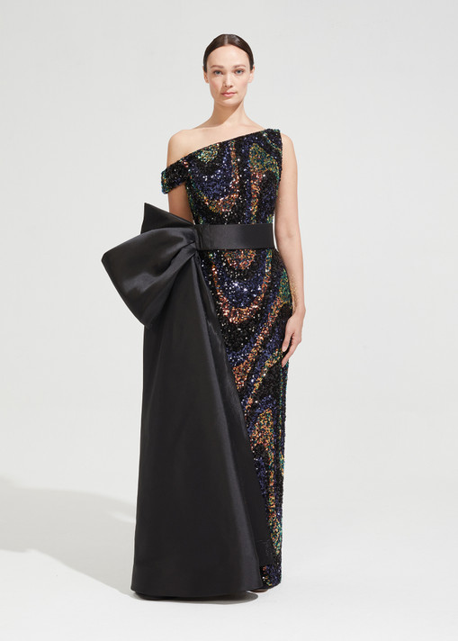 Starla Sequined Gown