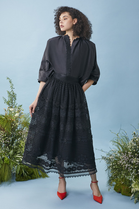 Arbor Blouse with Hazel Skirt