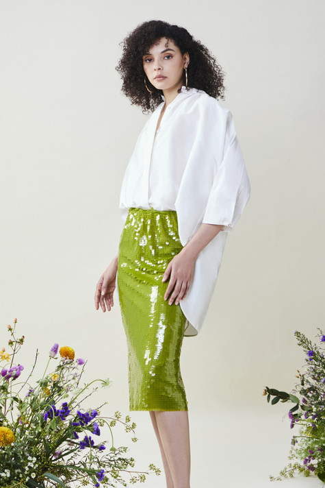 Winika Blouse with Calytrix Skirt