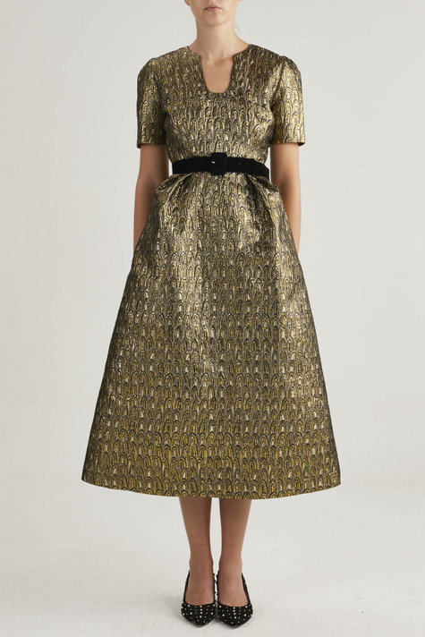 Vera Brocade Dress