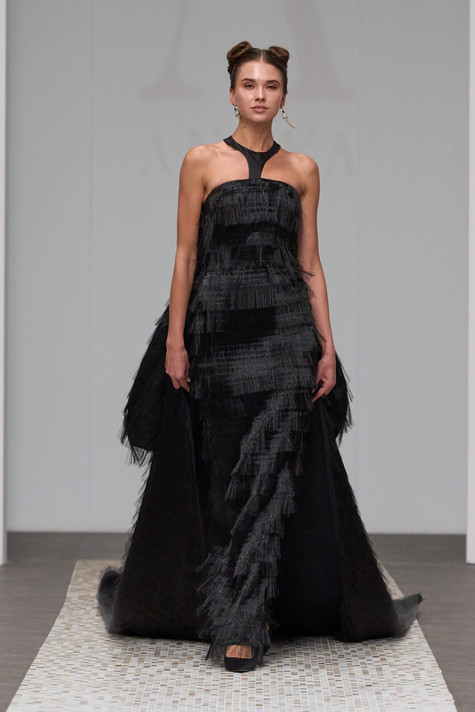 Dahlia Jacquard Gown
