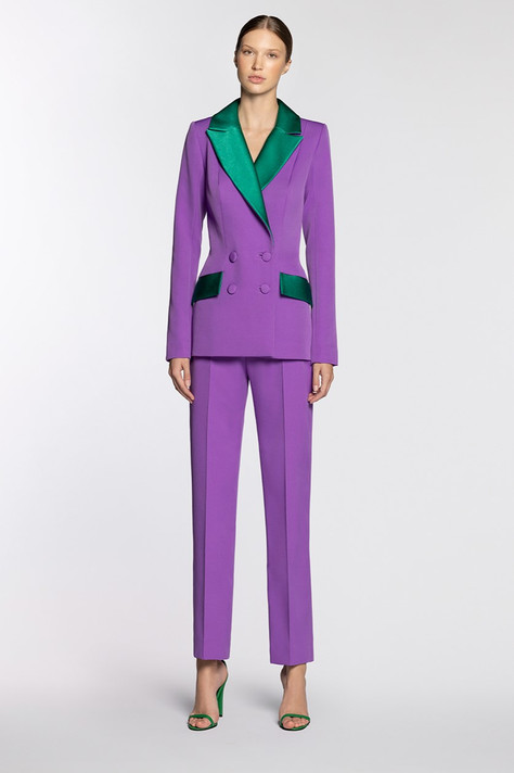 Crepe Blazer with Pants