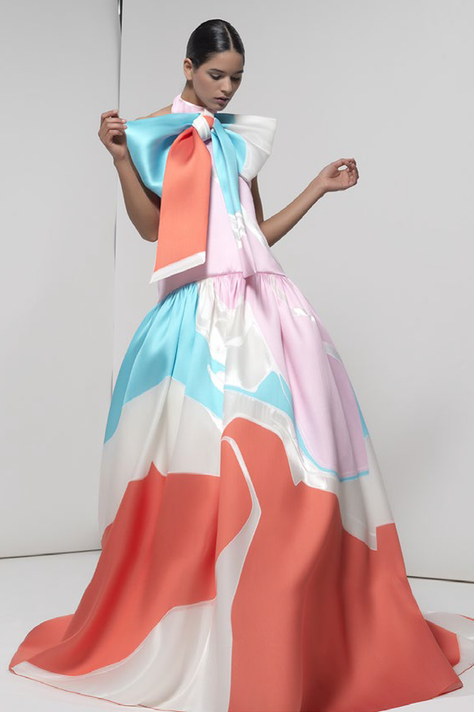 Isabel Sanchis Sleeveless Sandyfield Gown 293
