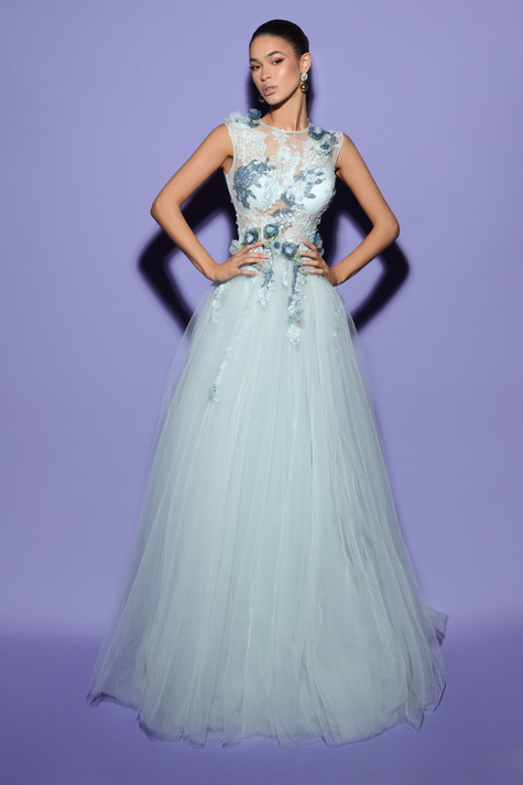 Sleeveless BRIELLA Gown