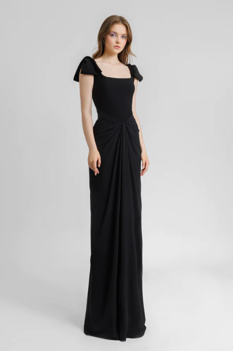 Square Neckline Dress
