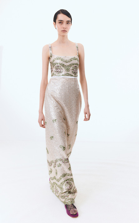 Sequinned Gown
