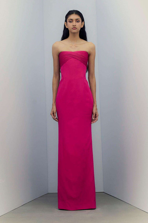 The Infinity Column Gown
