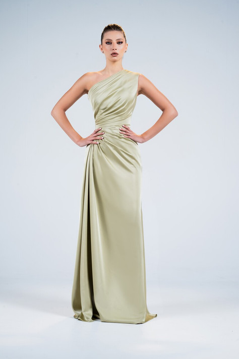 Double Satin Gown