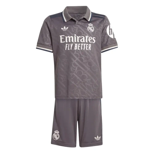 MBAPPÉ #9 Real Madrid 24/25 Kid's Third Shirt and Shorts