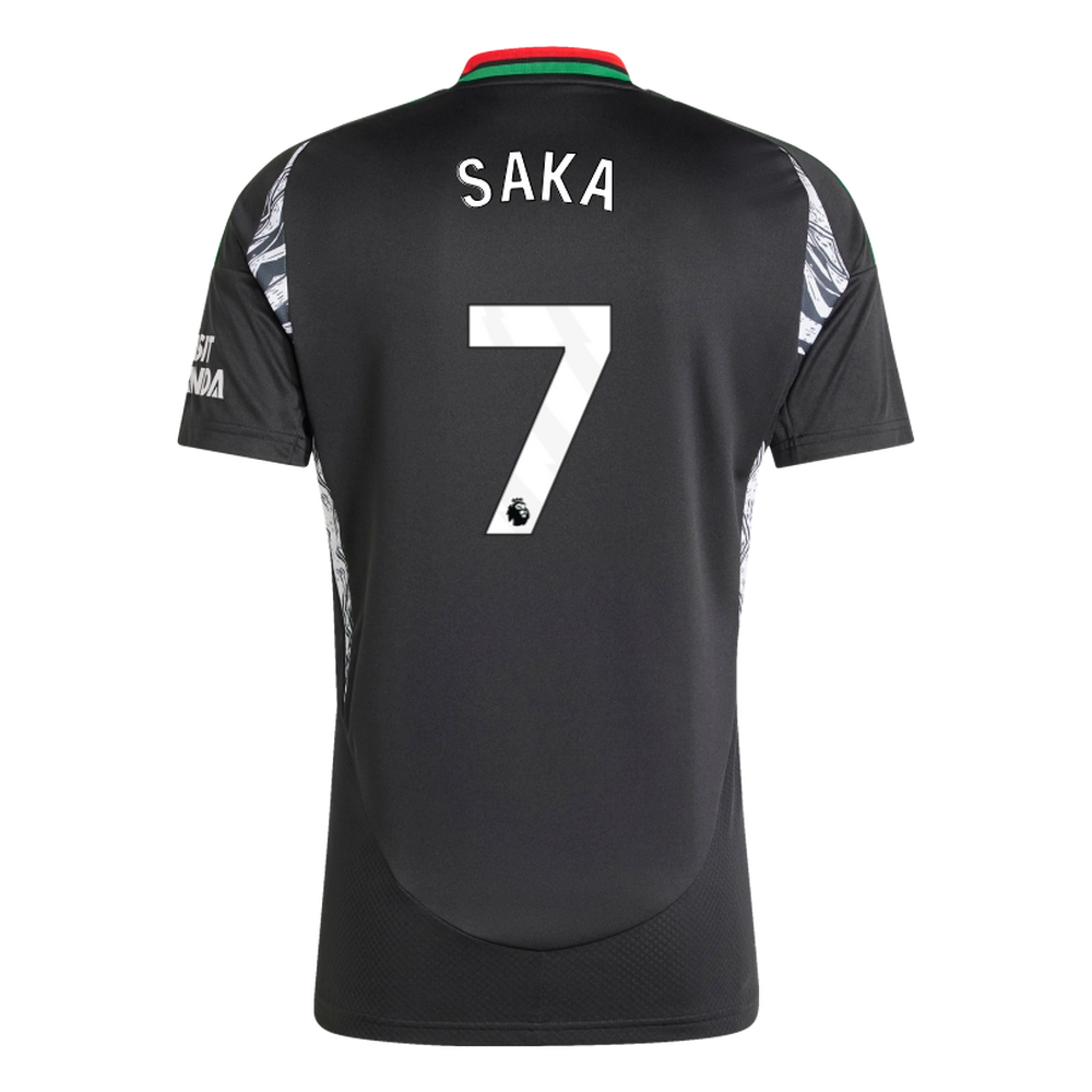 SAKA #7 Arsenal 24/25 Stadium Men's Away Shirt - PL Font