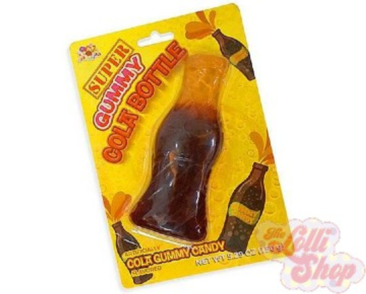 giant gummy cola bottle