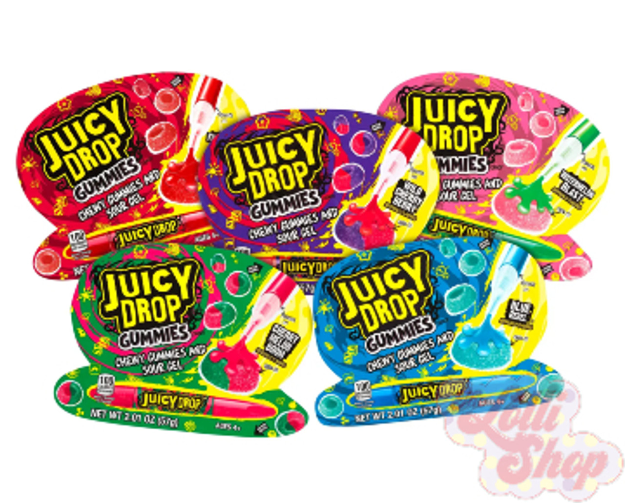 Juicy Drop Gummies 57g The Lolli Shop 