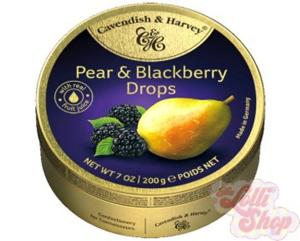 Cavendish & Harvey Pear & Blackberry Drops 200g