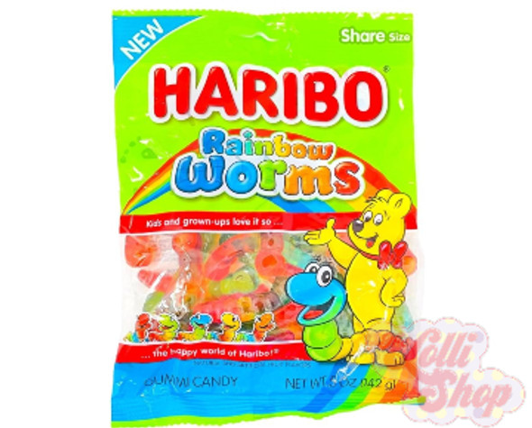Haribo Rainbow Worms 142g
