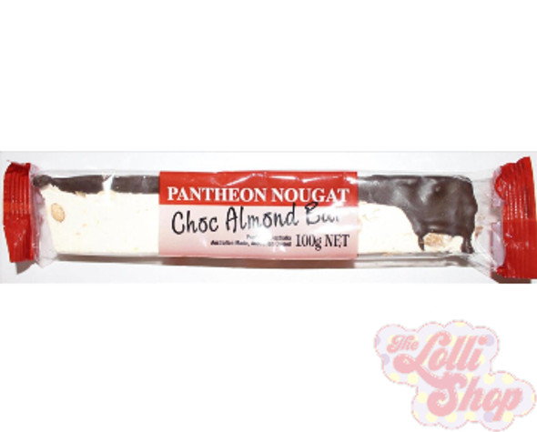 Pantheon Nougat Choc Almond 100g