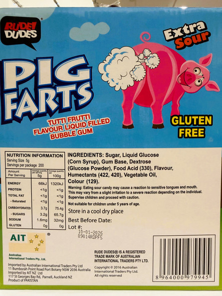 Pig Farts Gum 5g