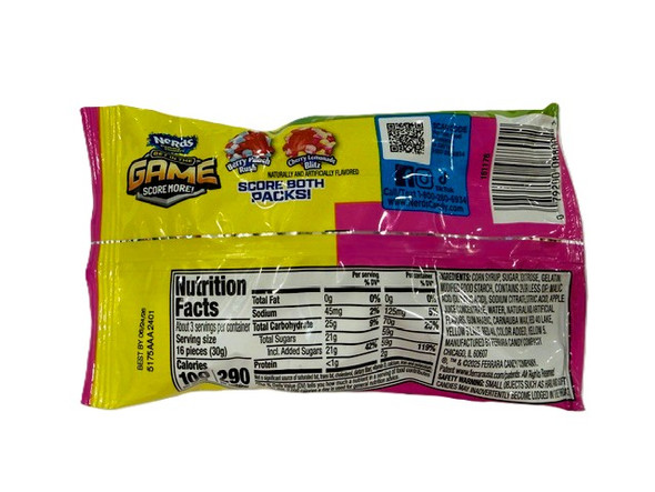 Nerds Gummy Clusters Cherry Lemonade Blitz 85g